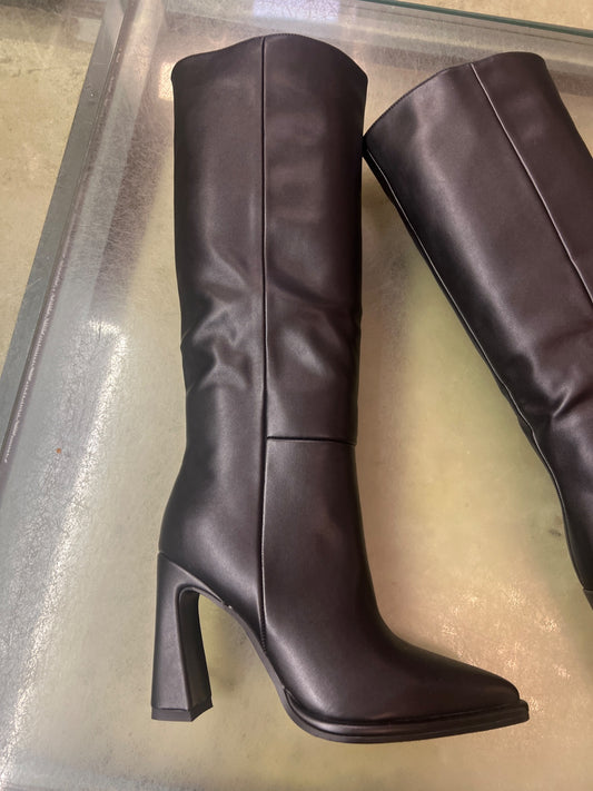 Stivale Tacco 10 Cm - Nero