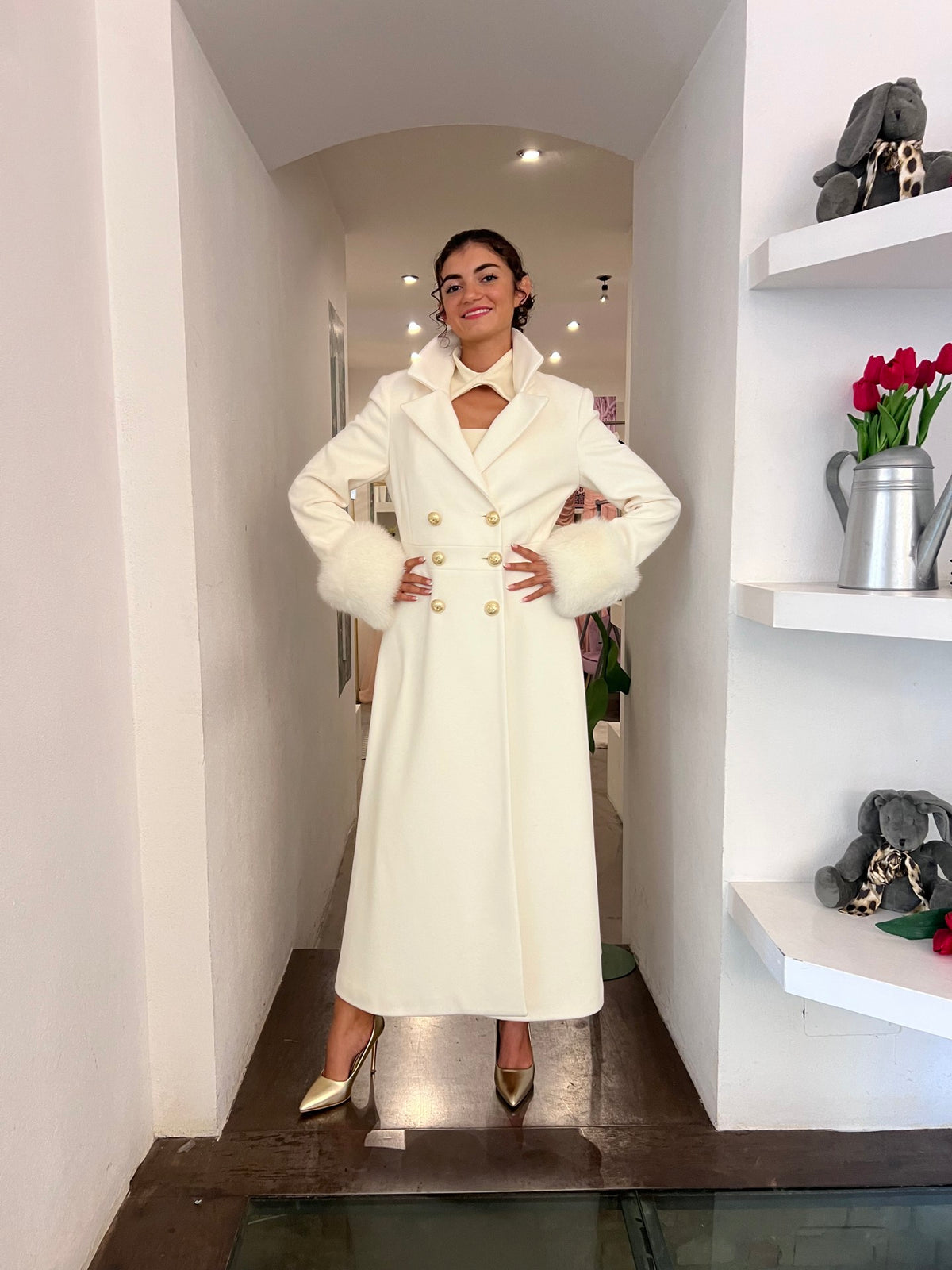 Yes London - Cappotto Con Pelo