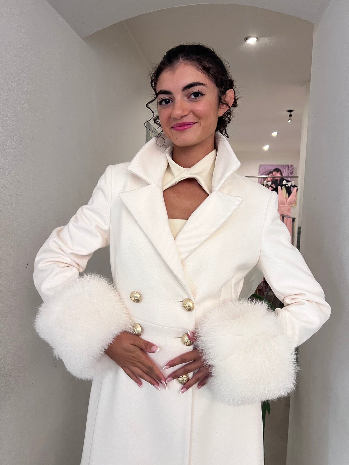 Yes London - Cappotto Con Pelo