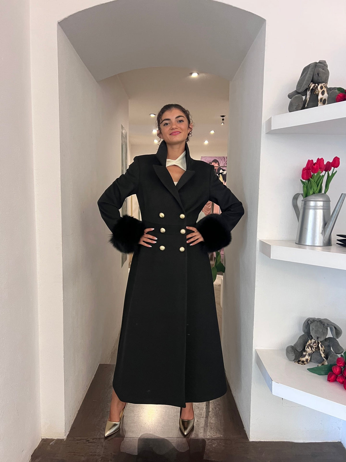Yes London - Cappotto Con Pelo