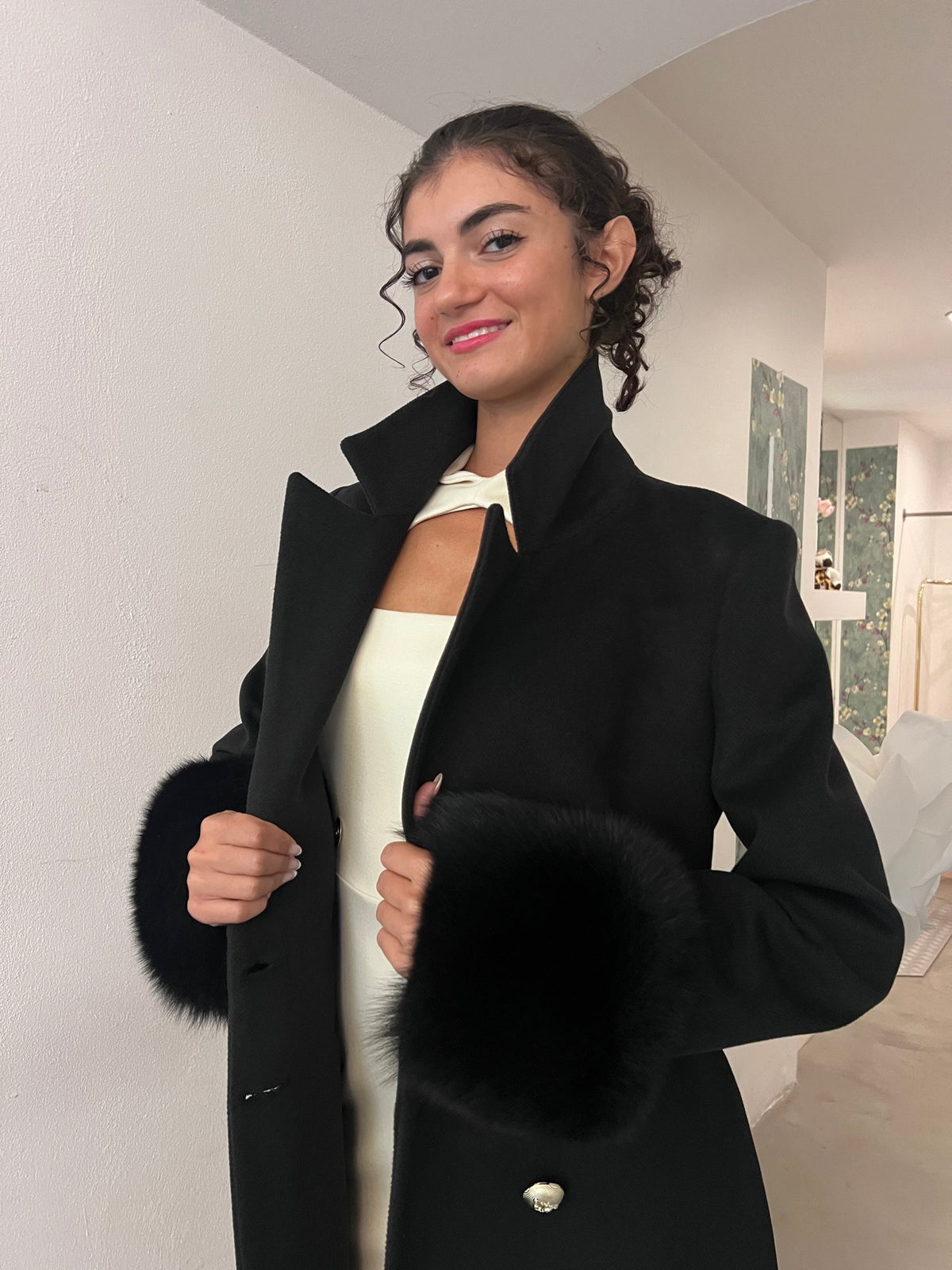 Yes London - Cappotto Con Pelo