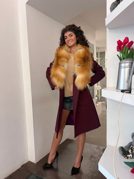 Yes London - Cappotto Con Pelo