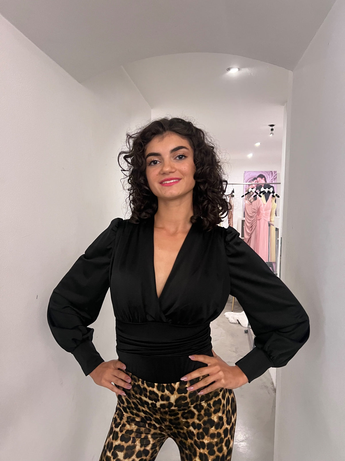 Body Orietta - Beige / Nero / Bianco