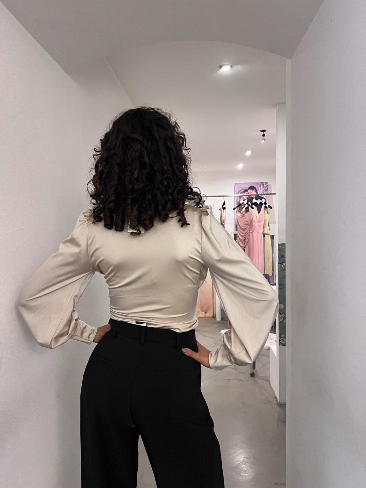 Body Orietta - Beige / Nero / Bianco